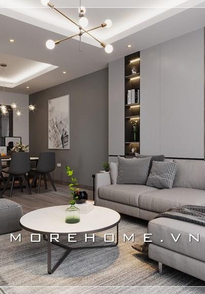 Thiết kế nội thất chung cư nhỏ hiện đại tại Hà Nội